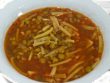 Terbiyeli Erişteli Yeşil Mercimek Çorbası Tarifi